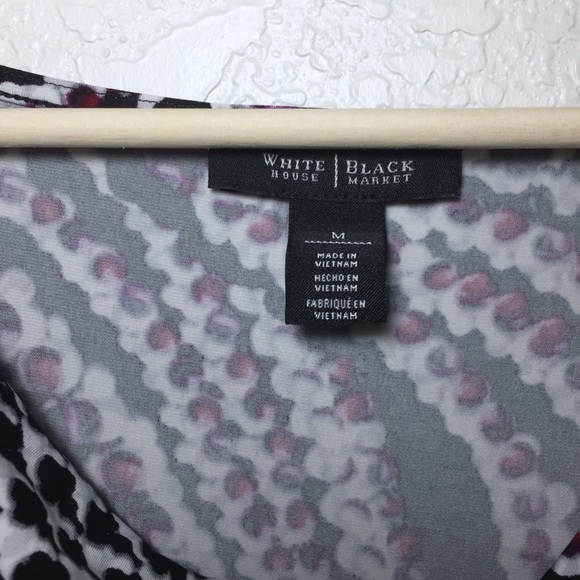 3/$30 WHBM Tunic Draped Neckline - Picture 5 of 5